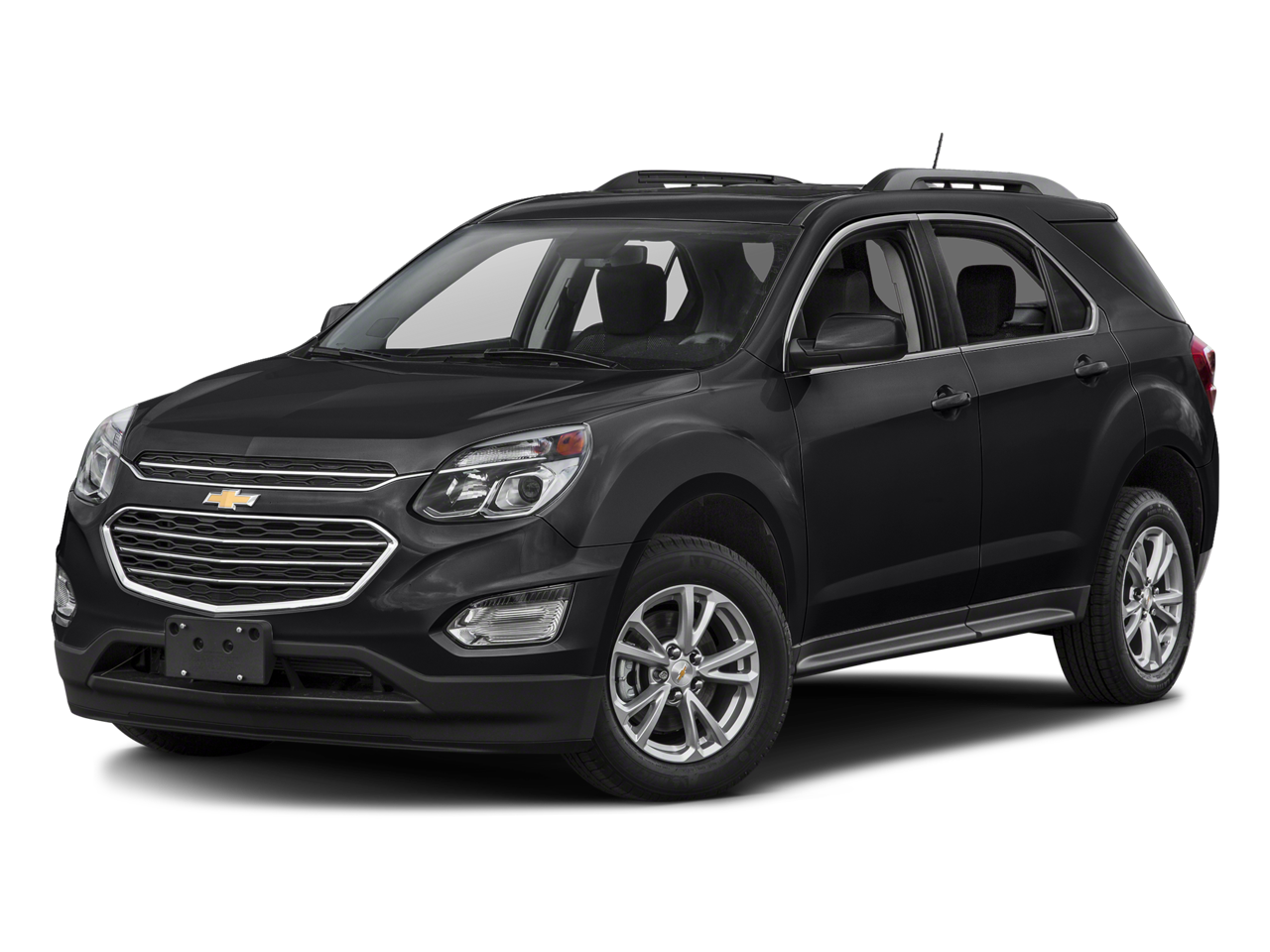 2016 Chevrolet Equinox LT in Silver Ice Metallic — front three-quarter view