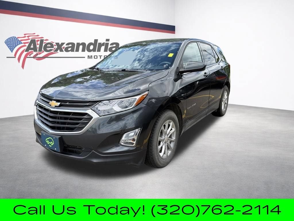 2018 Chevrolet Equinox LT in Nightfall Gray Metallic — front three-quarter view
